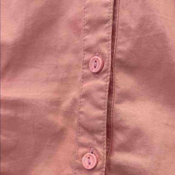 Pink Button-Up Top XS - Picture 3 of 8